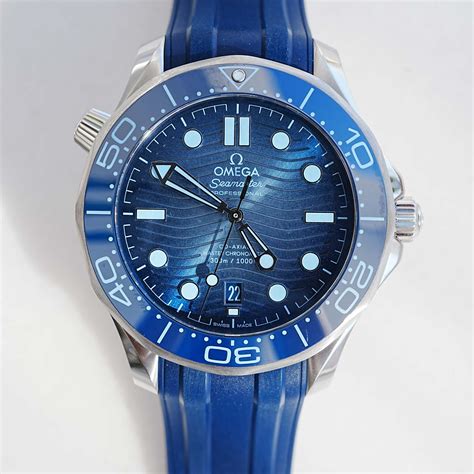 omega seamaster diver 300 blue|Omega Seamaster 300 diver sale.